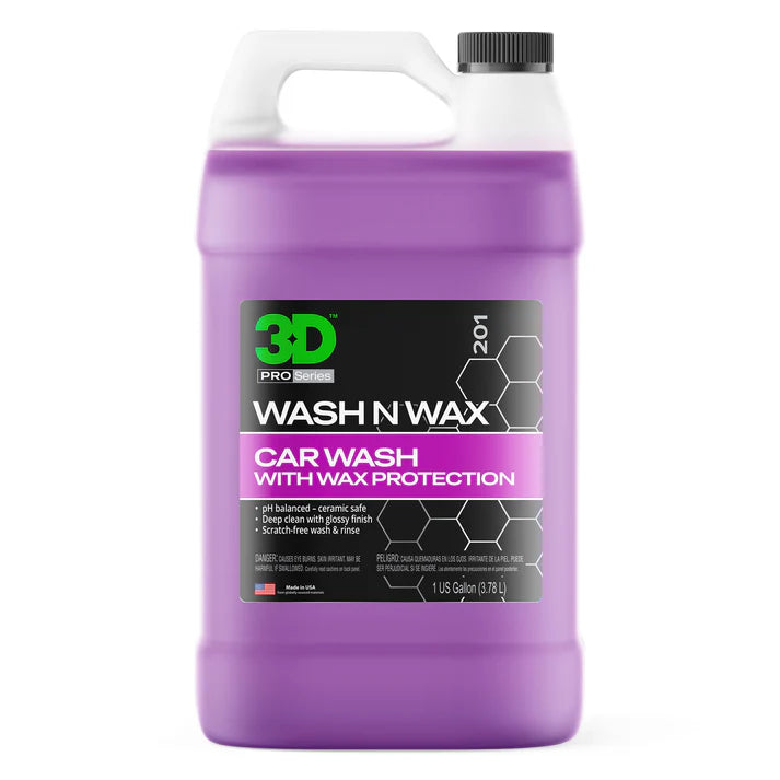 3D Wash N Wax 1 Gallon