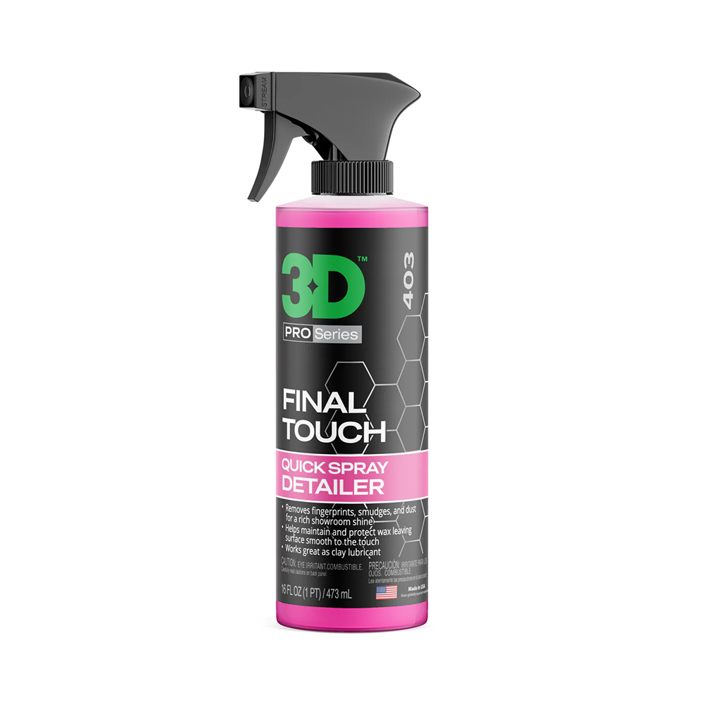3D Final Touch Quick Spray Detailer