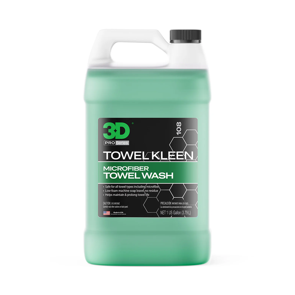3D Towel Kleen Microfiber Detergent