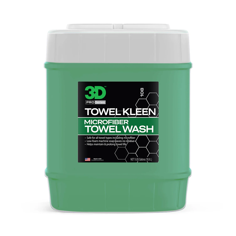 3D Towel Kleen Microfiber Detergent