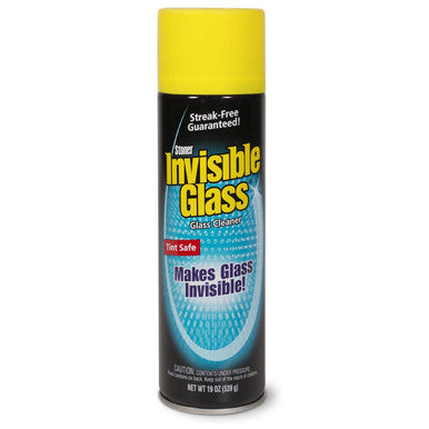 Stoner Car Care Invisible Glass 19 OZ Aerosol Streak Free and Tint Safe