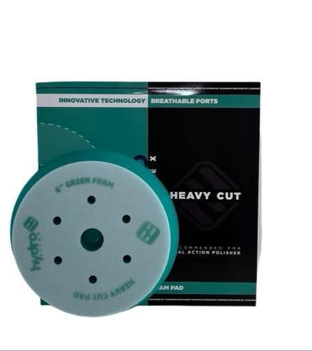 Hydrosilex Heavy Cut Green Foam Pad 3" & 5" & 6"