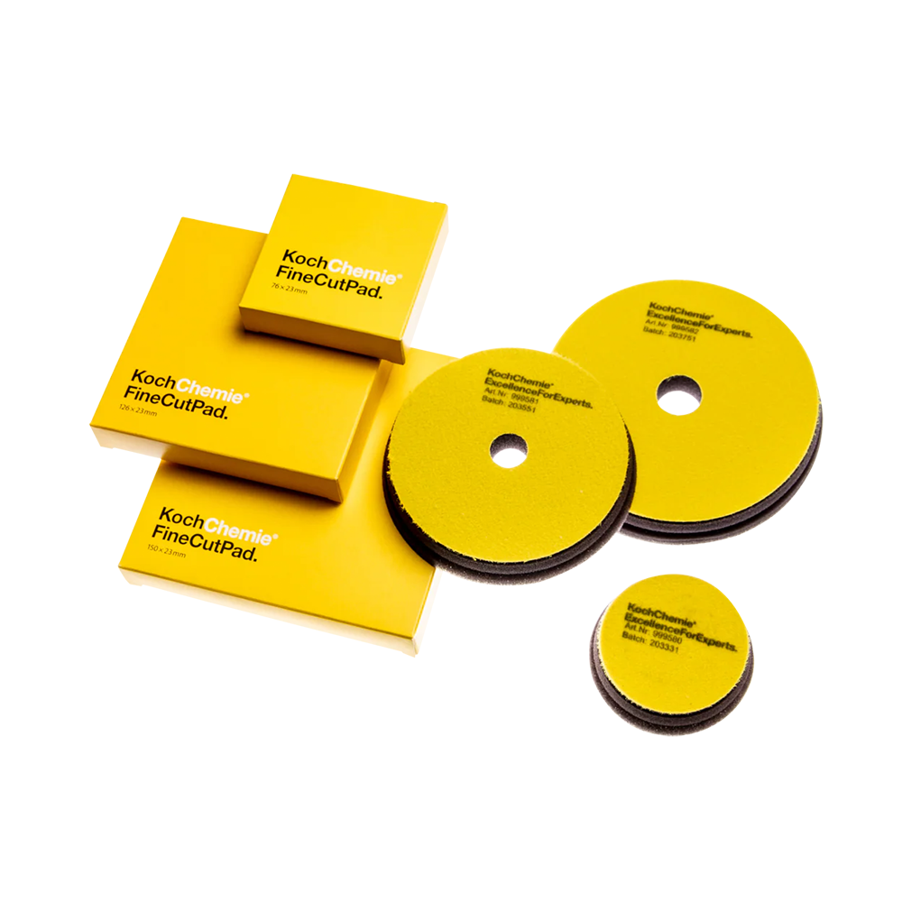 Koch-Chemie Fine Cut Foam Pad (Yellow)