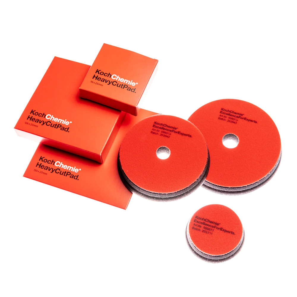 Koch-Chemie Heavy Cut Foam Pad (Red)