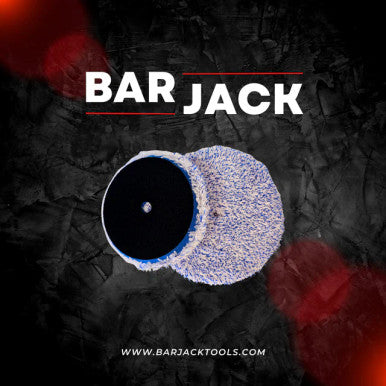 Barjack Blue/White Microfiber 5"