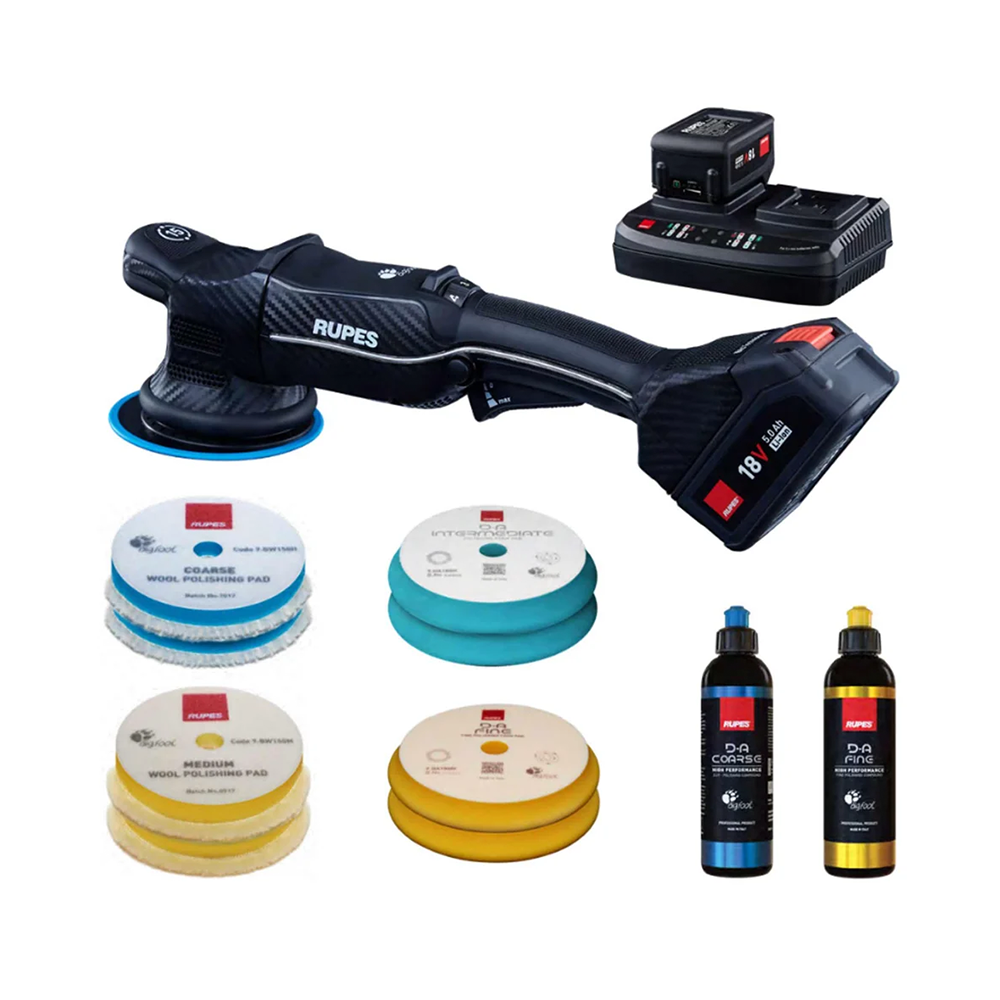 RUPES BigFoot iBrid Polisher HLR 15 Kit