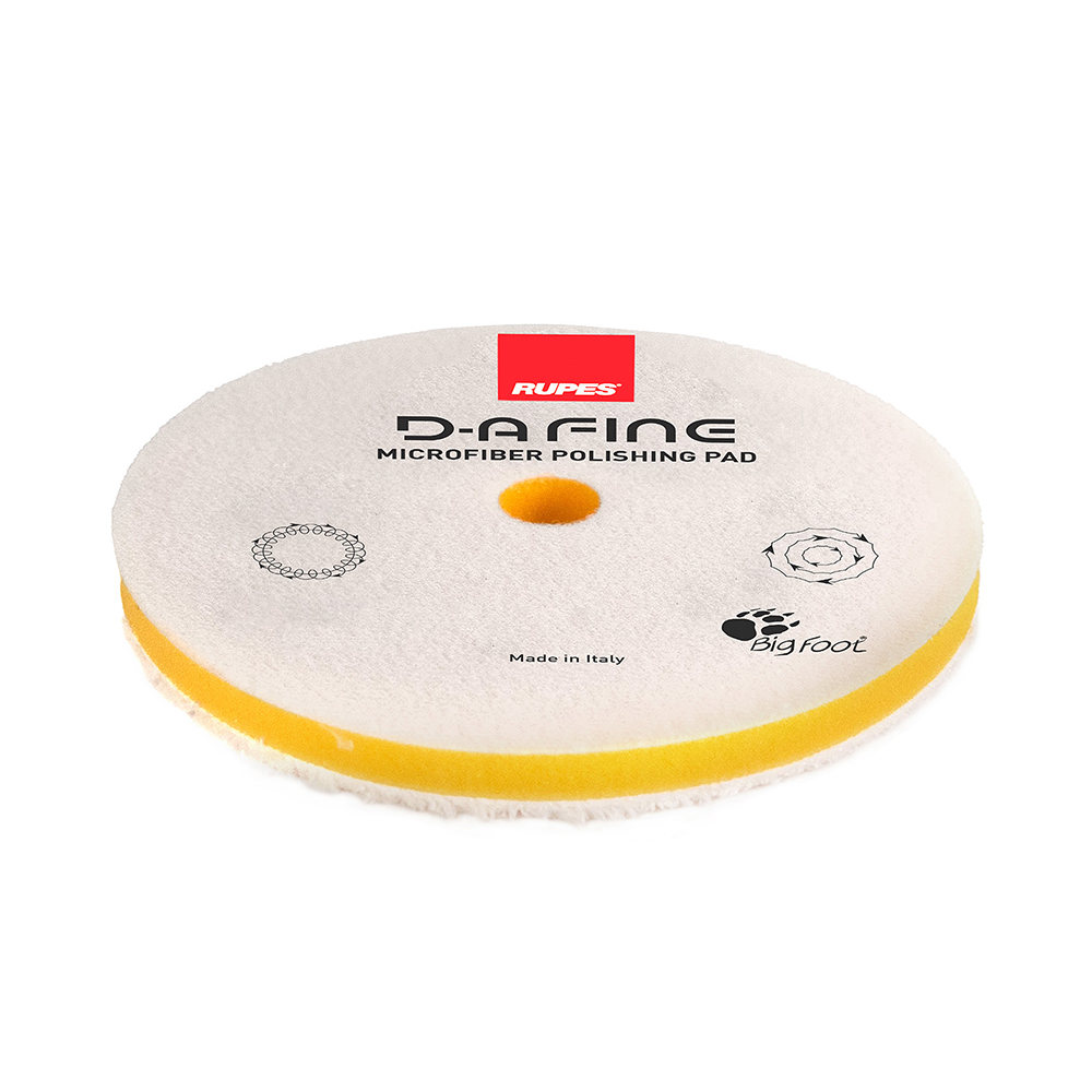 RUPES D-A Fine Microfiber Pad Yellow