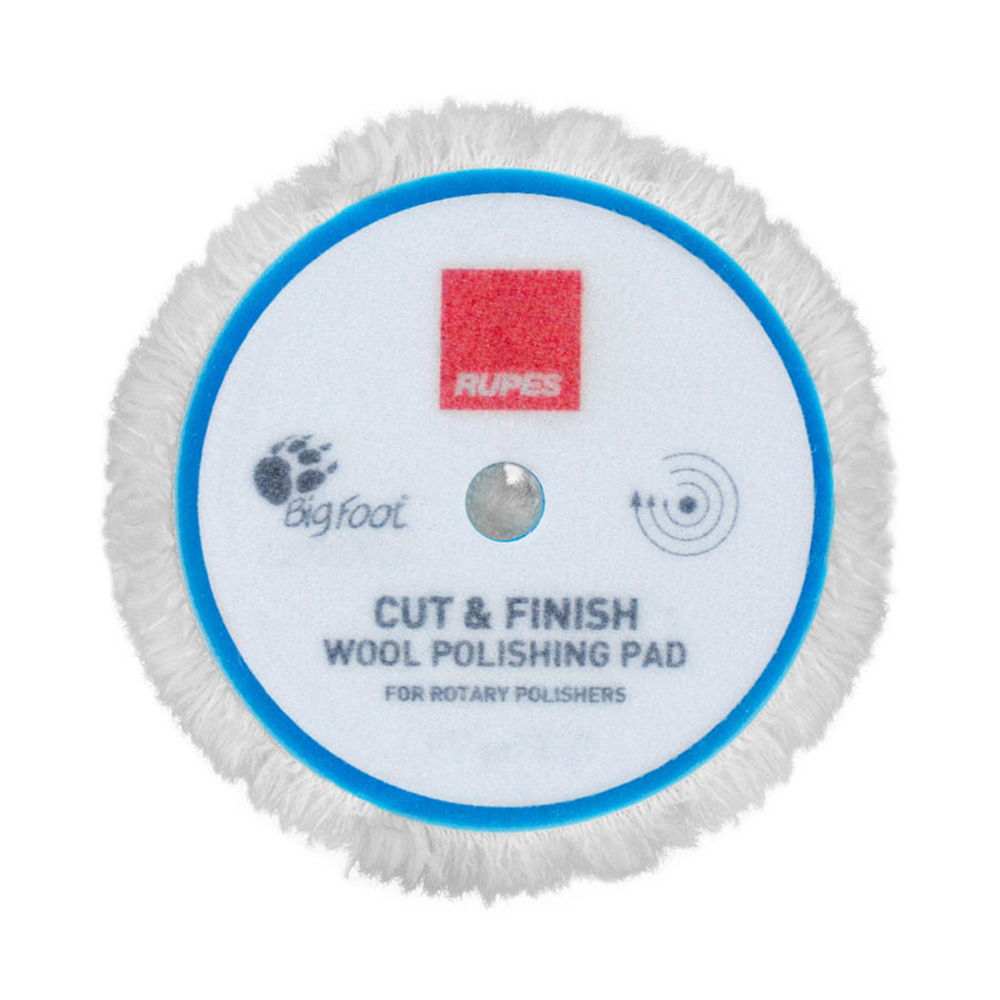 RUPES Cut & Finish Wool Rotary Pad